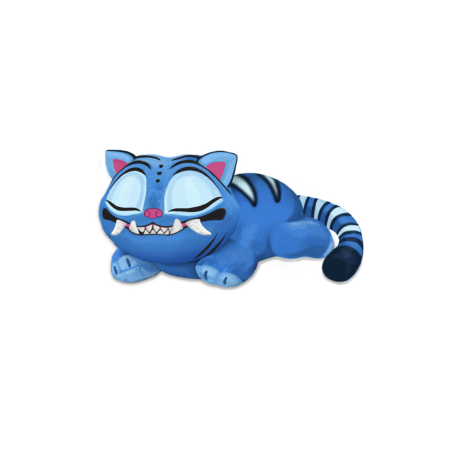 Rei Toys KPOP0500 - KPop Demon Hunters - Derpy Peluche Sdraiato 45 cm DEMON PEL.DERPY