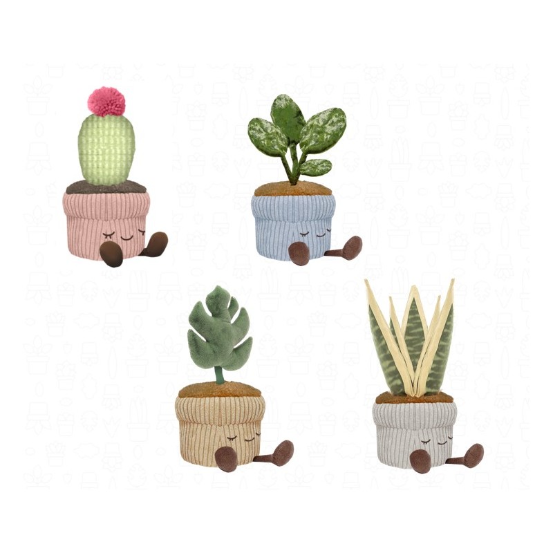 Rei Toys RBG00300 - GreenHouse - Piante Peluche 15 cm