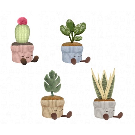 Rei Toys RBG00300 - GreenHouse - Piante Peluche 15 cm