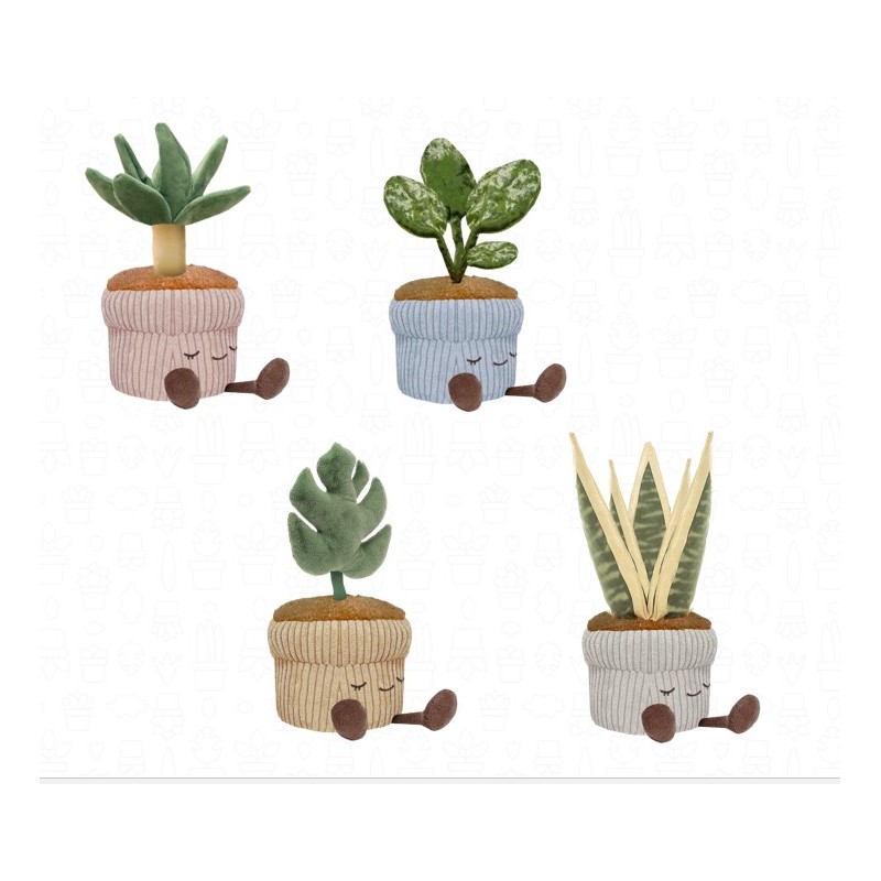 Rei Toys RBG00200 - GreenHouse - Pianta Peluche 30 cm Ass