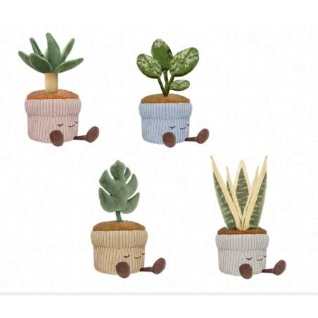 Rei Toys RBG00200 - GreenHouse - Pianta Peluche 30 cm Ass