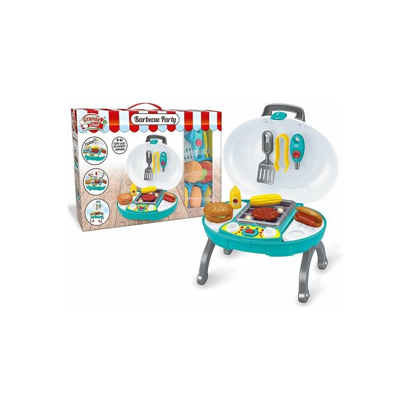 Teorema 67060 - Barbecue Richiudibile con Suoni Reali