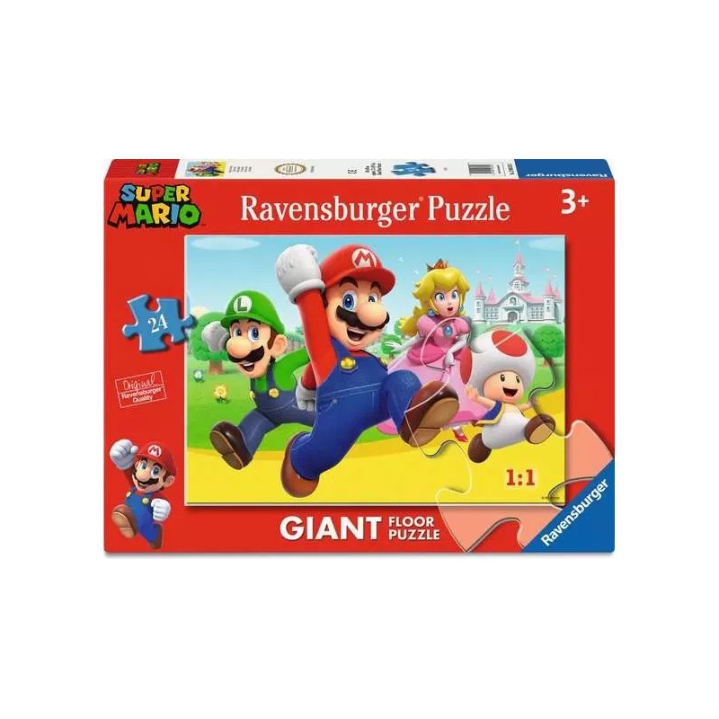 Ravensburger 4325 - Puzzle 24 Pezzi Maxi - Super Mario