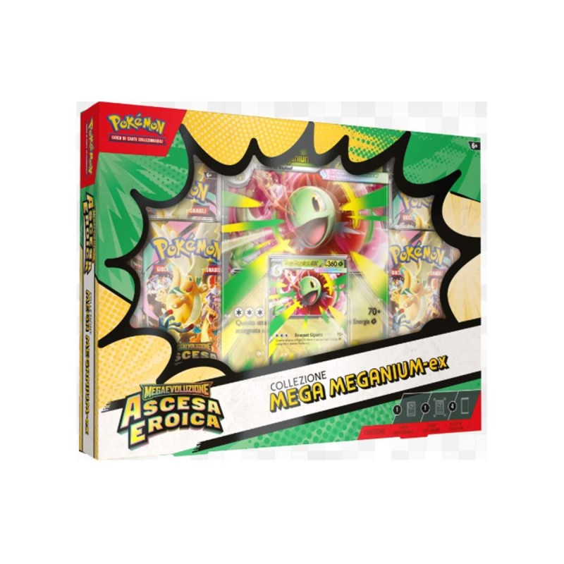 Pokemon 10313 - Collezione Ascesa Eroica Mega Meganium ex