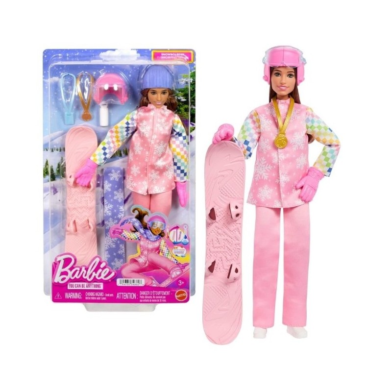 Mattel JKF78 - Barbie - Snowborder