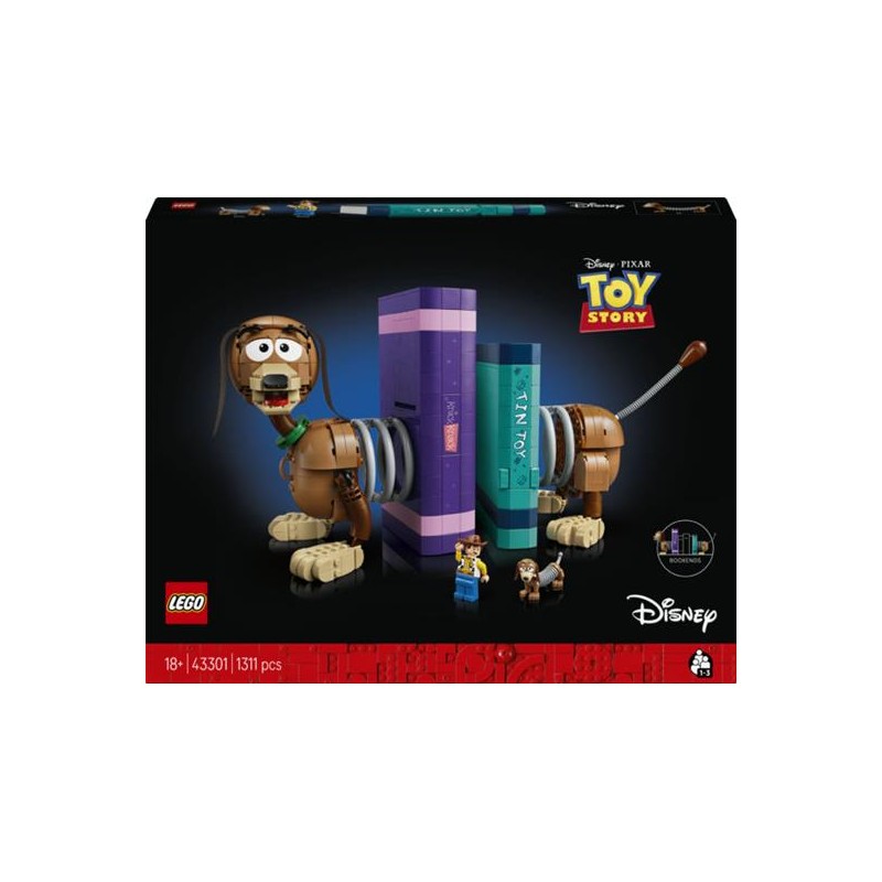 Lego 43301 - Fermalibri di Slinky Toy Story