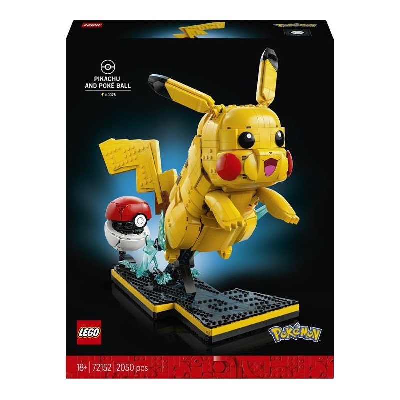 Lego 72152 - Pikachu e Poké Ball