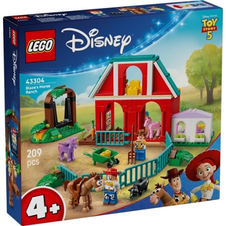 Lego 43304 - Toy Story 5 - Il Ranch dei Cavalli di Blaze
