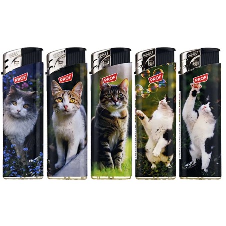 Prof 40804861 - Accendini Elettronici Ricaricabili Cats Conf.50 pz SC50 ACCEND.GATT