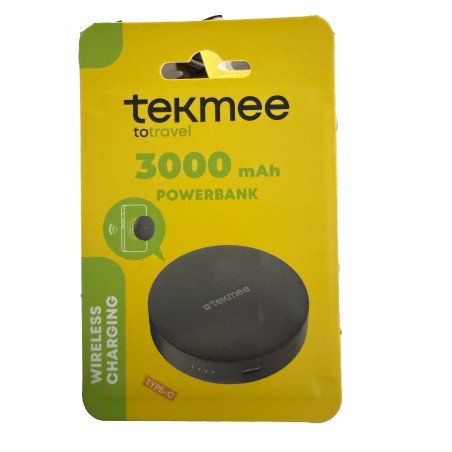 Tekmee 40430377 - Powerbank Wireless 3000 mah
