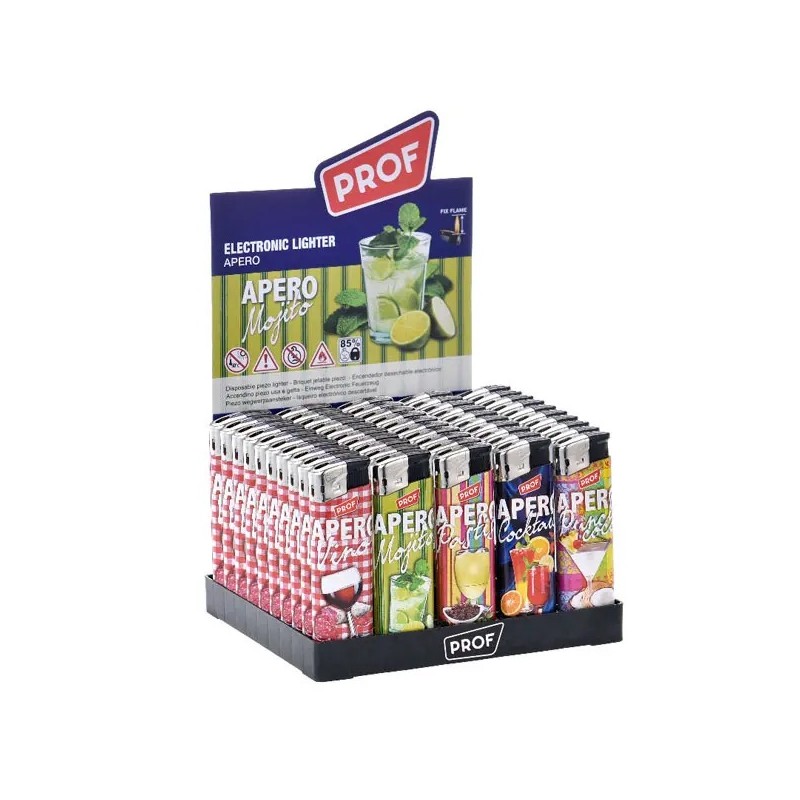 Prof 41804291 - Accendini Elettronici Ricaricabili Apero Conf.50 pz
