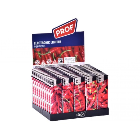 Prof 42804521 - Accendini Elettronici Ricaricabili Pepper Conf.50 pz
