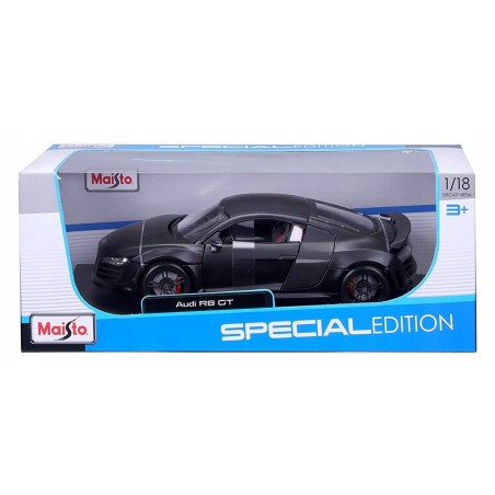 Maisto 31281 - Audi R8 Black Scala 1:24