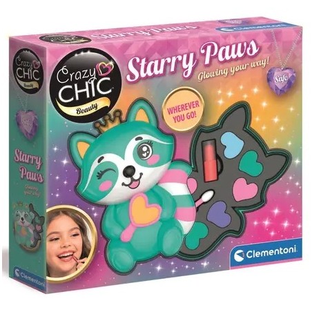 Clementoni 18406 - Crazy Chic - Little Racoon Trousse