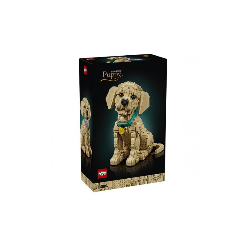 Lego 11384 - Icons - Cucciolo di Golden Retriver