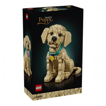 Lego 11384 - Icons - Cucciolo di Golden Retriver