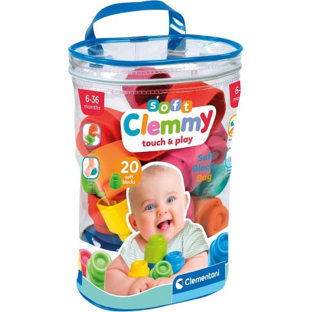 Clementoni 17877 - Clemmy - Sacca 20 pz