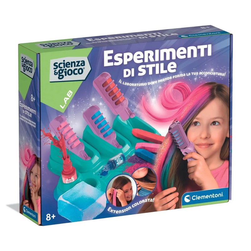 Clementoni 19459 - Scienza & Gioco - Laboratorio dei Capelli