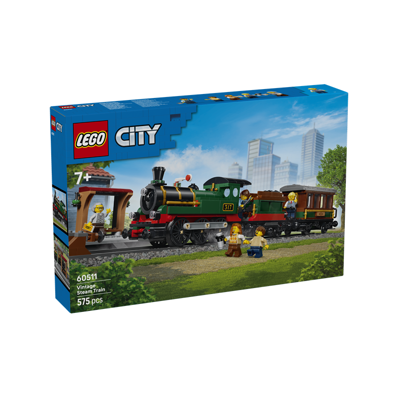 Lego 60511 - City - Treno a Vapore Vintage