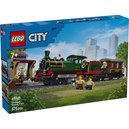 Lego 60511 - City - Treno a Vapore Vintage