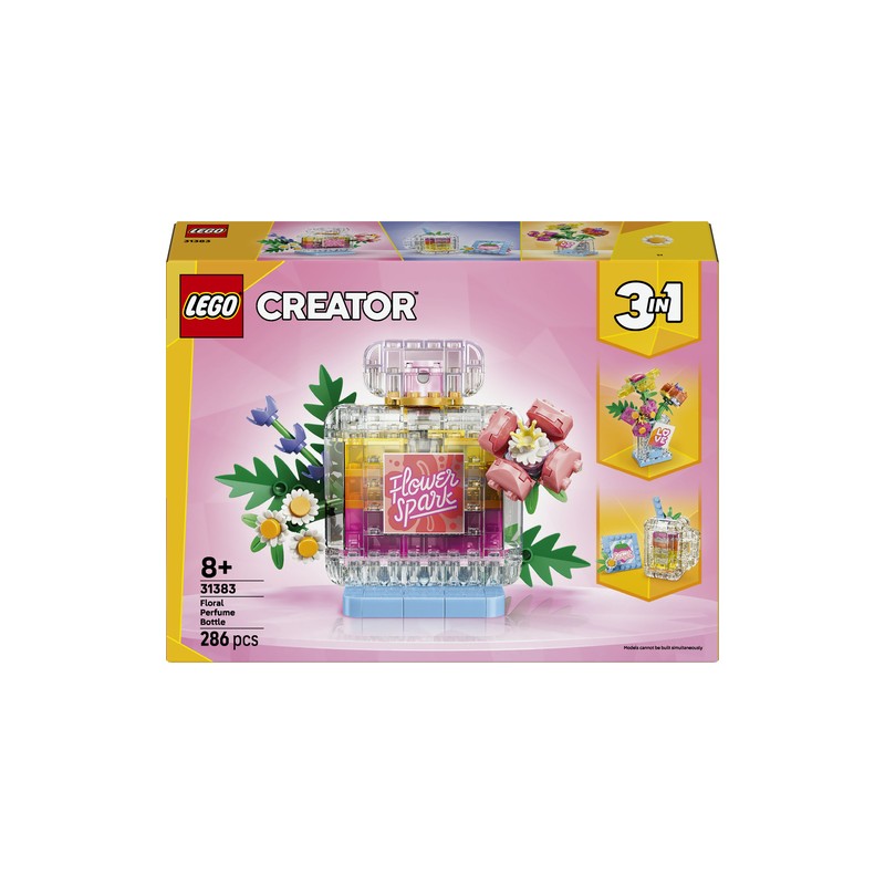 Lego 31383 - Creator - Boccetta di Profumo con Decorazione