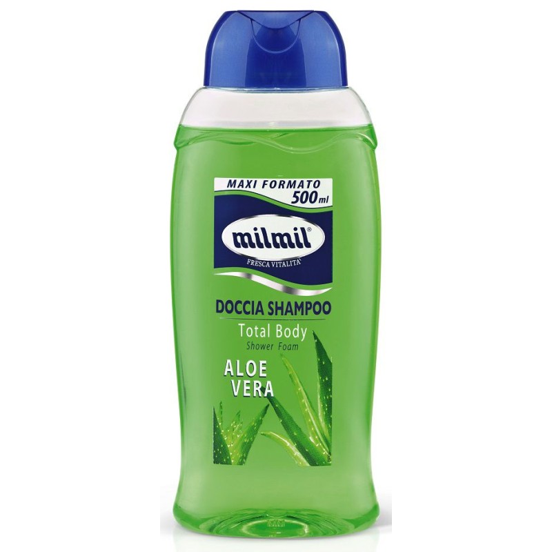 Mil Mil 23720 - Doccia Shampoo Aloe Vera 500 ml