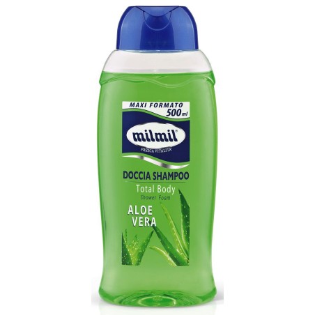 Mil Mil 23720 - Doccia Shampoo Aloe Vera 500 ml