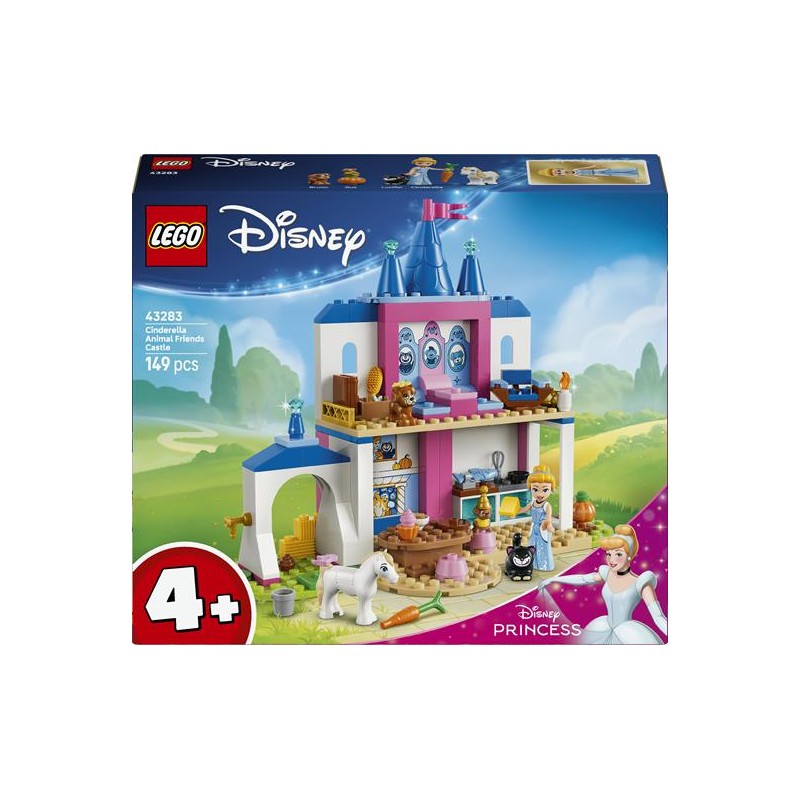 Lego 43283 - Disney - Castello degli Amici Animali di Cenerentola