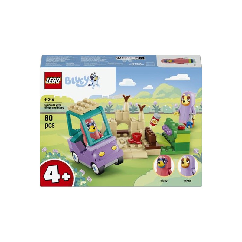 Lego 11216 - Bluey - Nonne con Bingo e Bluey