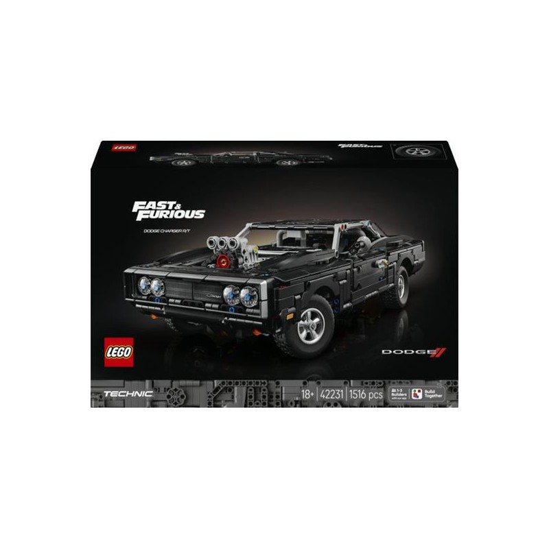 Lego 42231 - Technic - Auto Dodge Charger R/T Fast and Furious