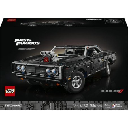 Lego 42231 - Technic - Auto Dodge Charger R/T Fast and Furious