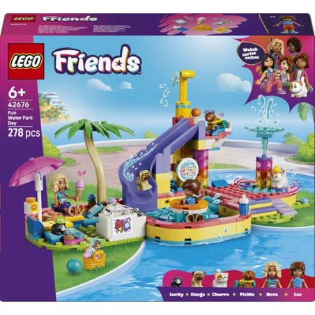 Lego 42676 - Friends - Divertente Giornata al Parco Acquatico