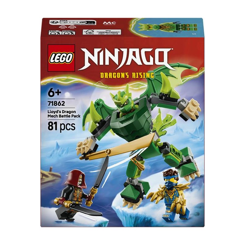 Lego 71862 - Ninjago - Battle Pack Mech Drago di Lloyd