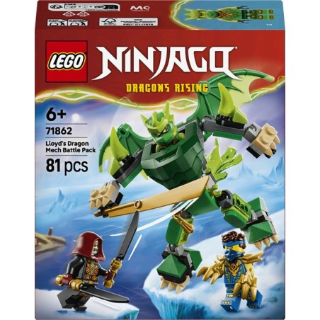 Lego 71862 - Ninjago - Battle Pack Mech Drago di Lloyd