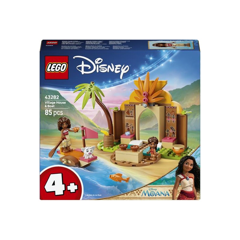 Lego 43282 - Disney - Casa del Villaggio e Barca
