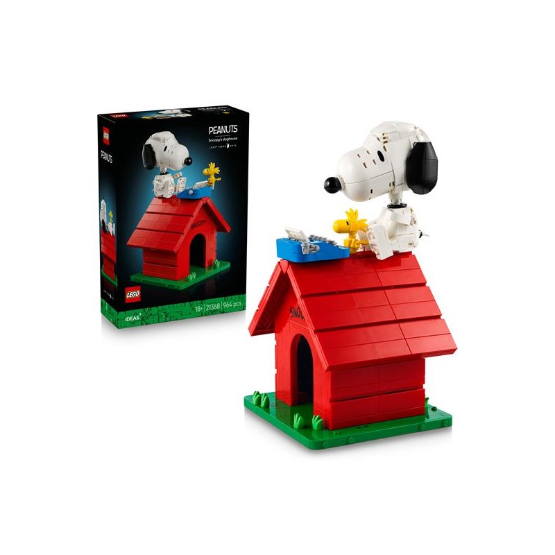 Lego 21368 - Ideas - Peanuts: la Cuccia di Snoopy