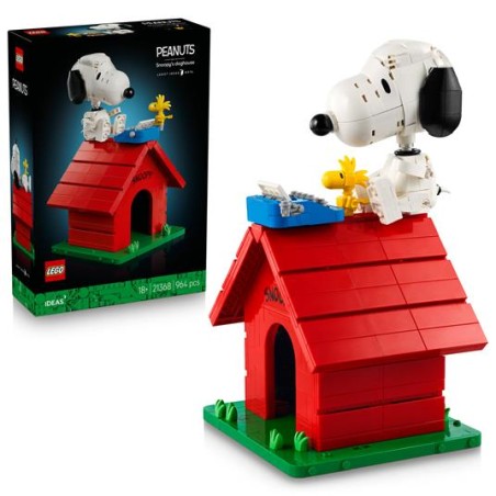 Lego 21368 - Ideas - Peanuts: la Cuccia di Snoopy