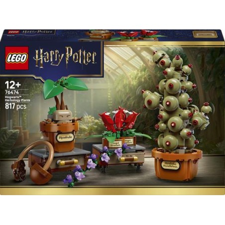 Lego 76474 - Harry Potter - Piante di Erbologia di Hogwarts