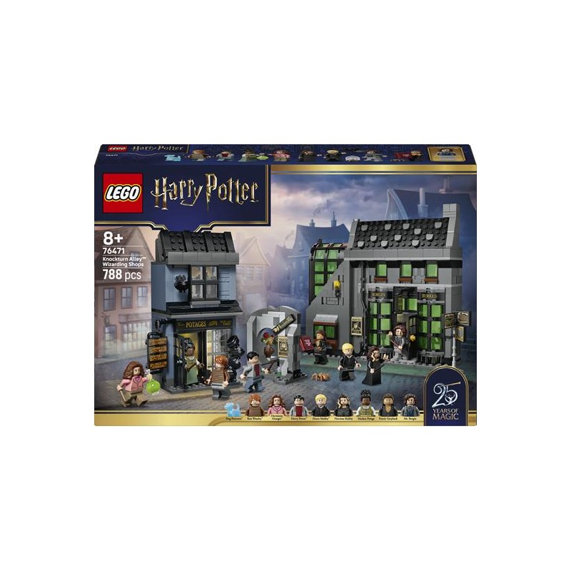 Lego 76471 - Harry Potter - Negozi di Magia di Notturn Alley