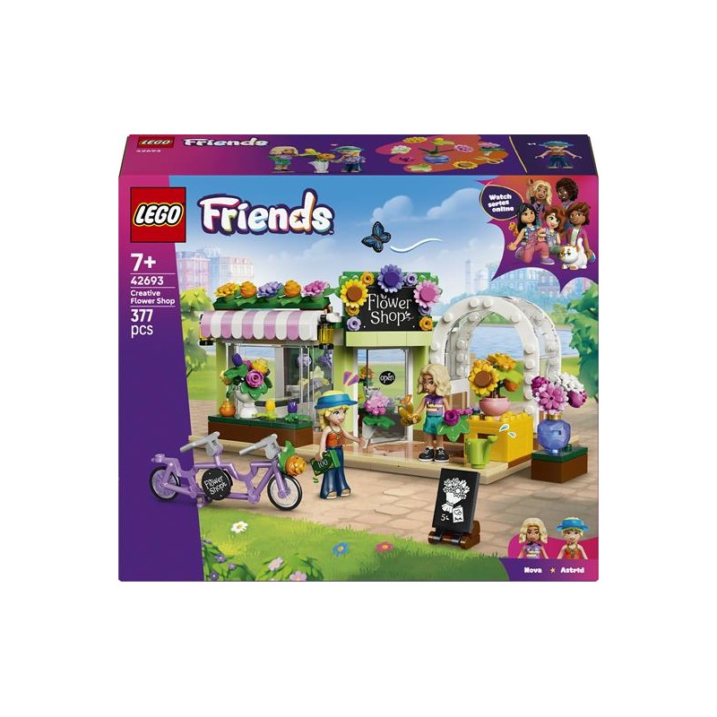 Lego 42693 - Friends - Negozio di Fiori Creativo