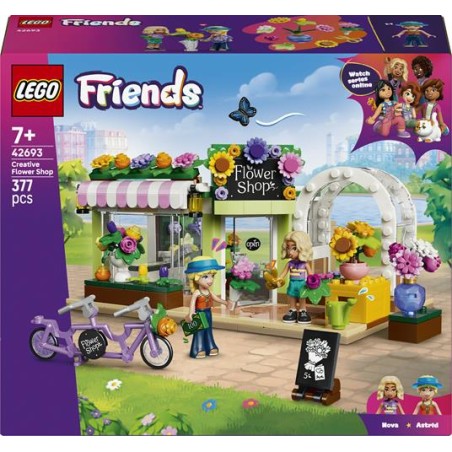 Lego 42693 - Friends - Negozio di Fiori Creativo