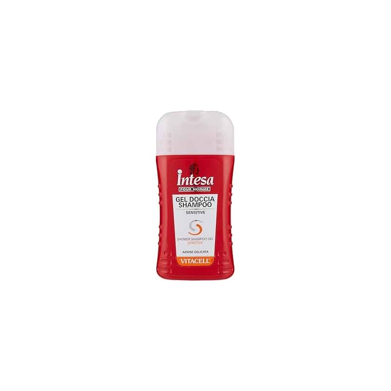 Intesa 173220 - Gel Doccia Shampoo Sensitive Olio di Canapa 250 ml