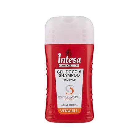 Intesa 173220 - Gel Doccia Shampoo Sensitive Olio di Canapa 250 ml