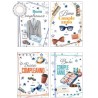 Cecami FA00212BC - Biglietti Buon Compleanno Maschile Conf.12 pz