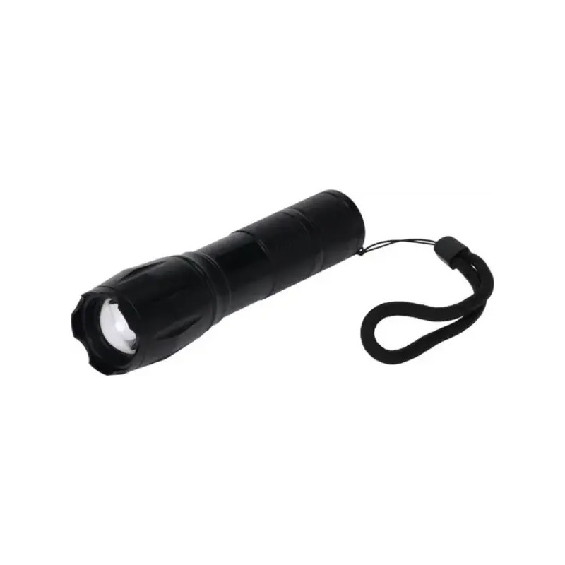 Koopmann 215460 - Torcia Alluminio Led con Zoom 13 cm