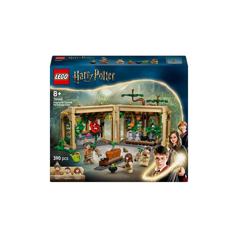 Lego 76445 - Harry Potter - Castello di Hogwarts: Lezione di Erbologia