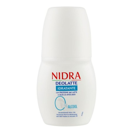 Nidra 186971 - Deodorante Deolatte Roll-On Idratante Invisibile 50 ml