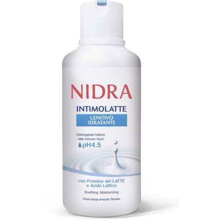 Nidra 187191 - Detergente Intimo Ph 4,5 Lenitivo 500 ml