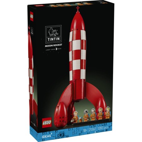 Lego 21367 - Ideas - Razzo Lunare di Tintin