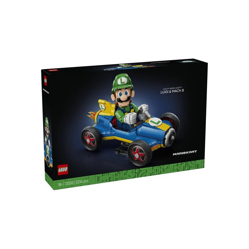 Lego 72050 - Super Mario Mario Kart - Luigi e Mach 8